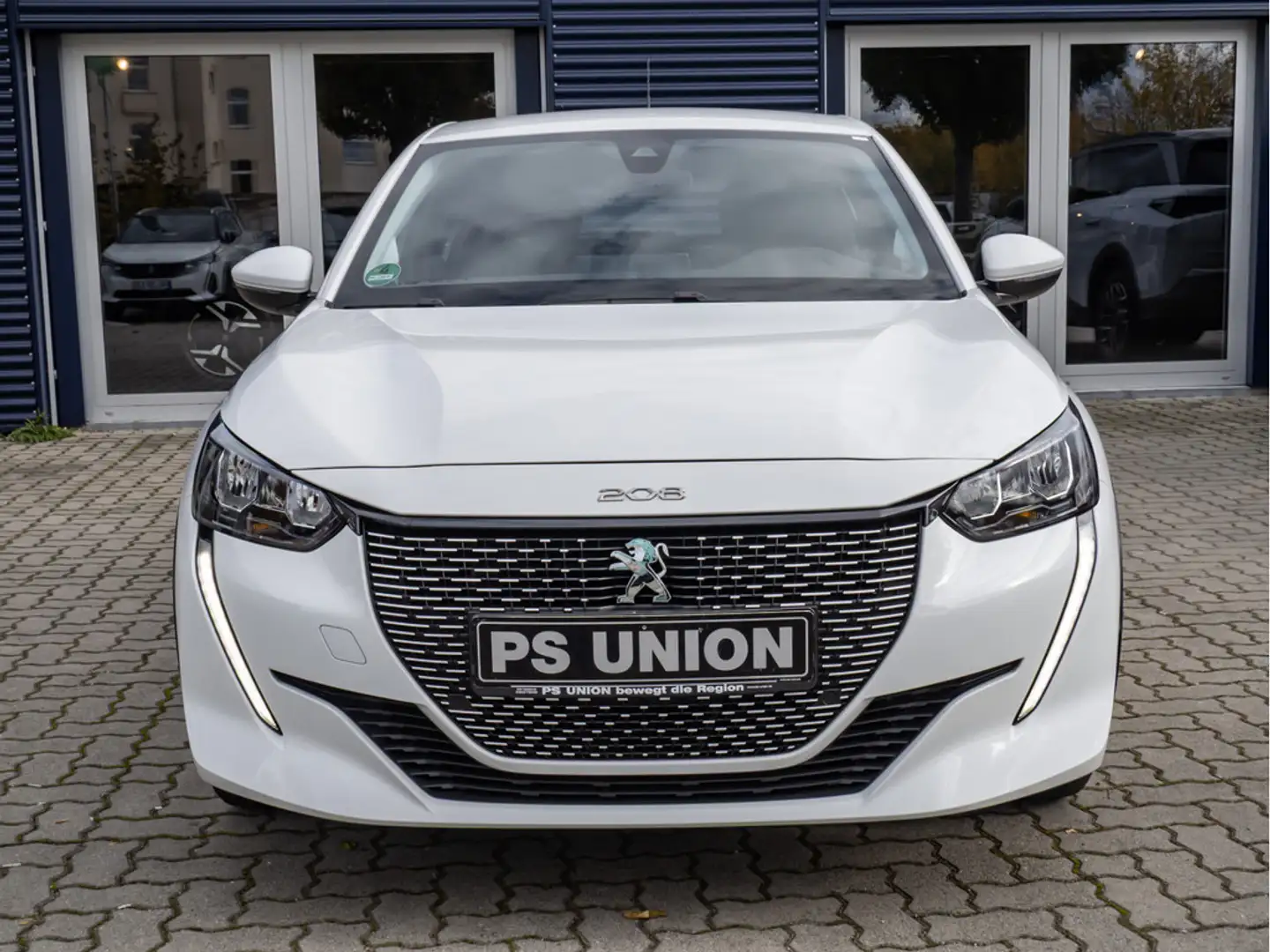 Peugeot e-208 Blanc - 2