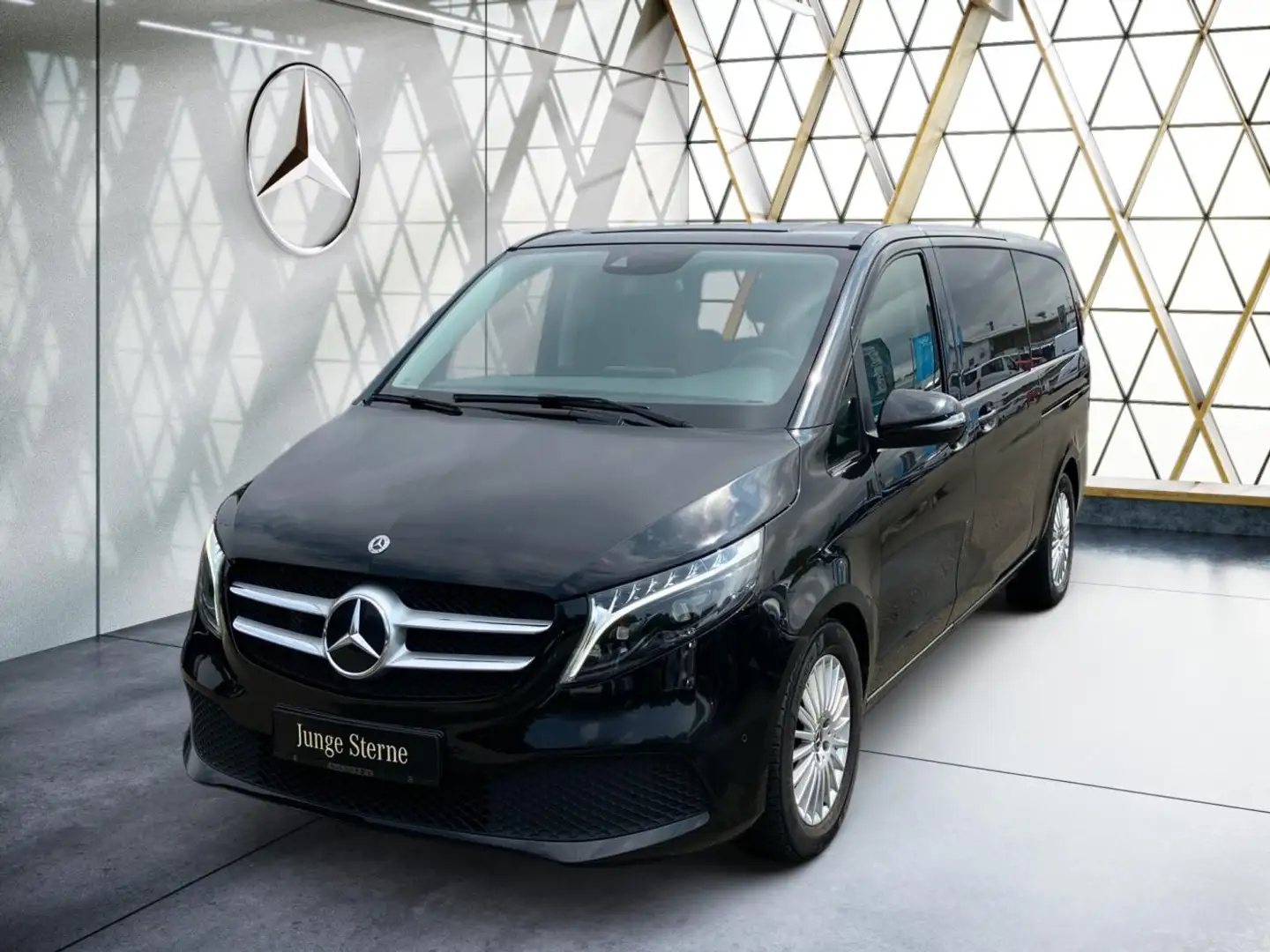 Mercedes-Benz V 300 d ED Extralang Händler/Export*AHK*Burm*Kam Schwarz - 1