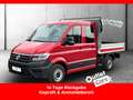 Volkswagen Crafter 35 TDI Pritsche FWD DOKA mittellang KLIMA Rot - thumbnail 1