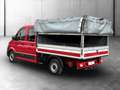 Volkswagen Crafter 35 TDI Pritsche FWD DOKA mittellang KLIMA Rot - thumbnail 4