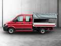 Volkswagen Crafter 35 TDI Pritsche FWD DOKA mittellang KLIMA Rot - thumbnail 4