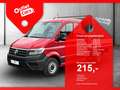 Volkswagen Crafter 35 TDI Pritsche FWD DOKA mittellang KLIMA Rot - thumbnail 1