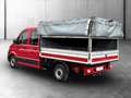 Volkswagen Crafter 35 TDI Pritsche FWD DOKA mittellang KLIMA Rot - thumbnail 5