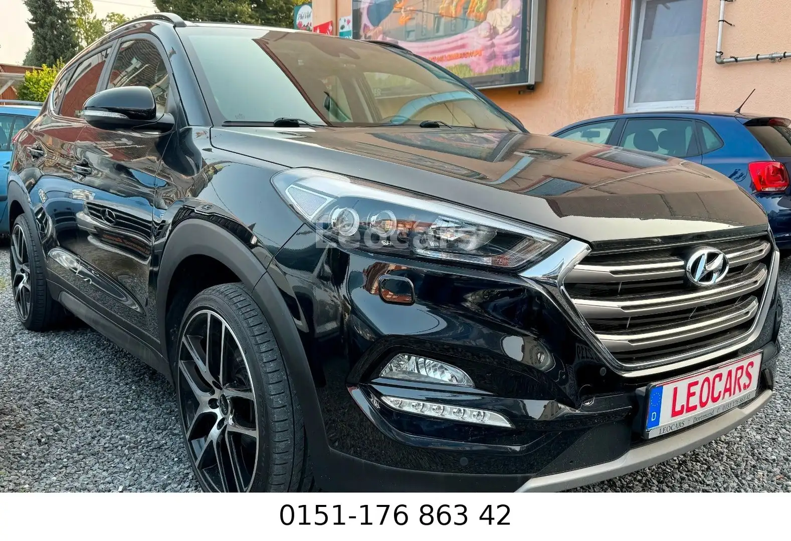 Hyundai TUCSON 1.6 Style 4WD/Automatik/Kamera/Panorama Noir - 2