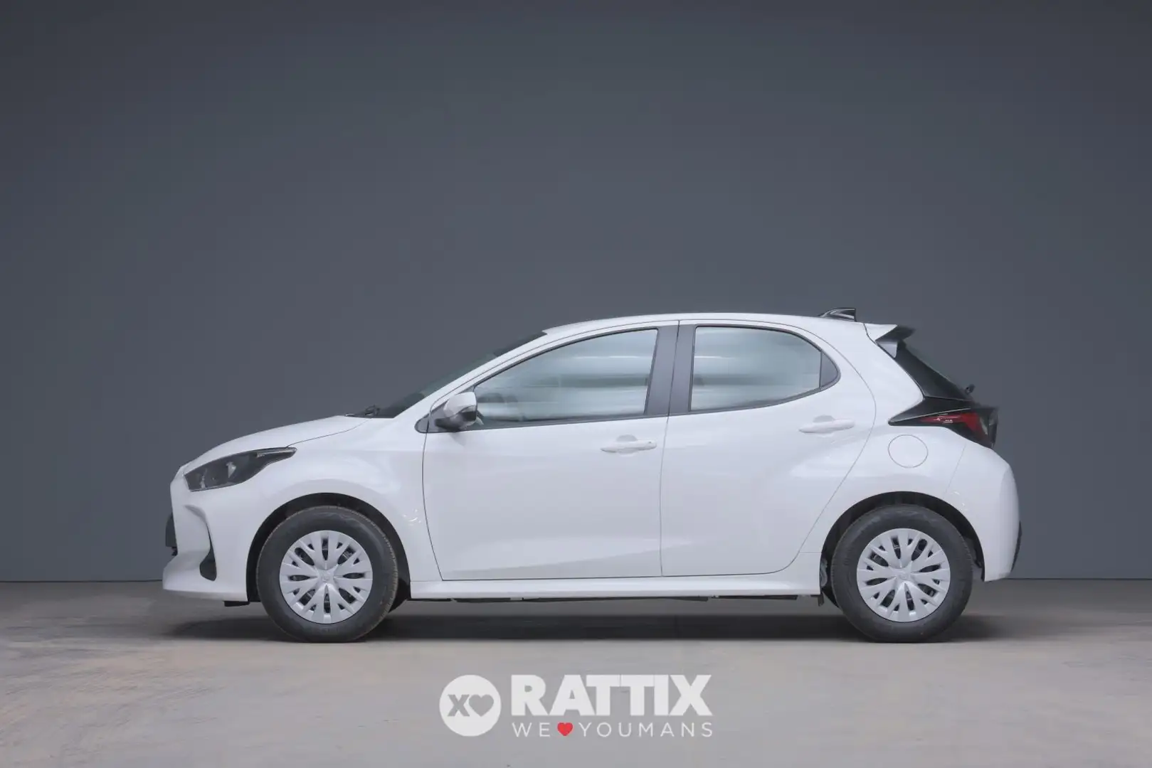 Toyota Yaris 1.5 Hybrid Active CVT Bianco - 2