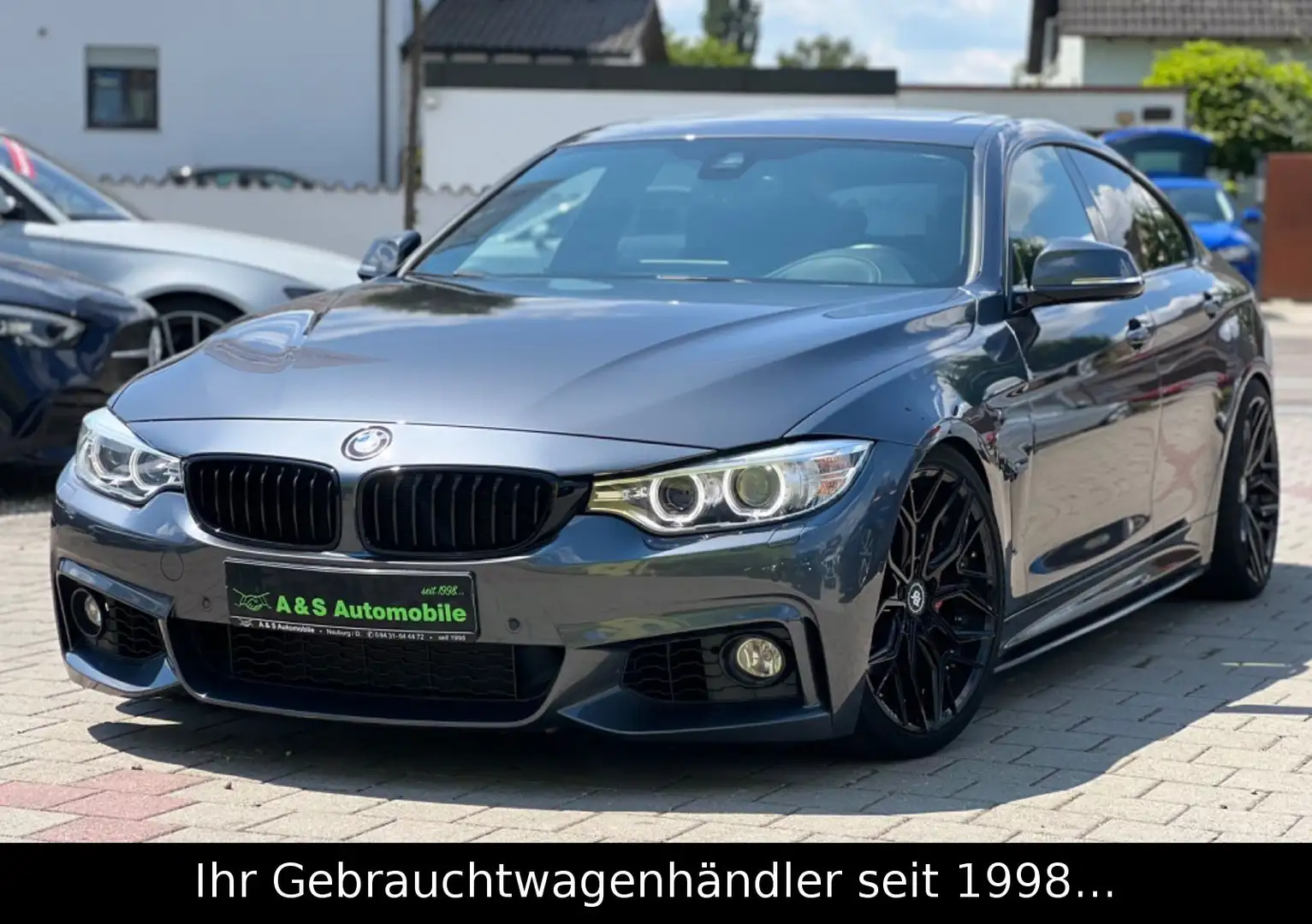 BMW 440 440i Gran Coupé M Sport *HUD/360°/H&K/MEMORY* Szary - 1