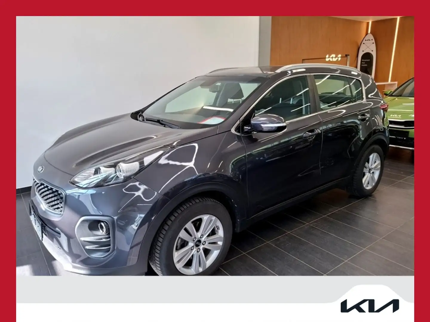 Kia Sportage 1,6 GDI ISG Silber Grau - 1
