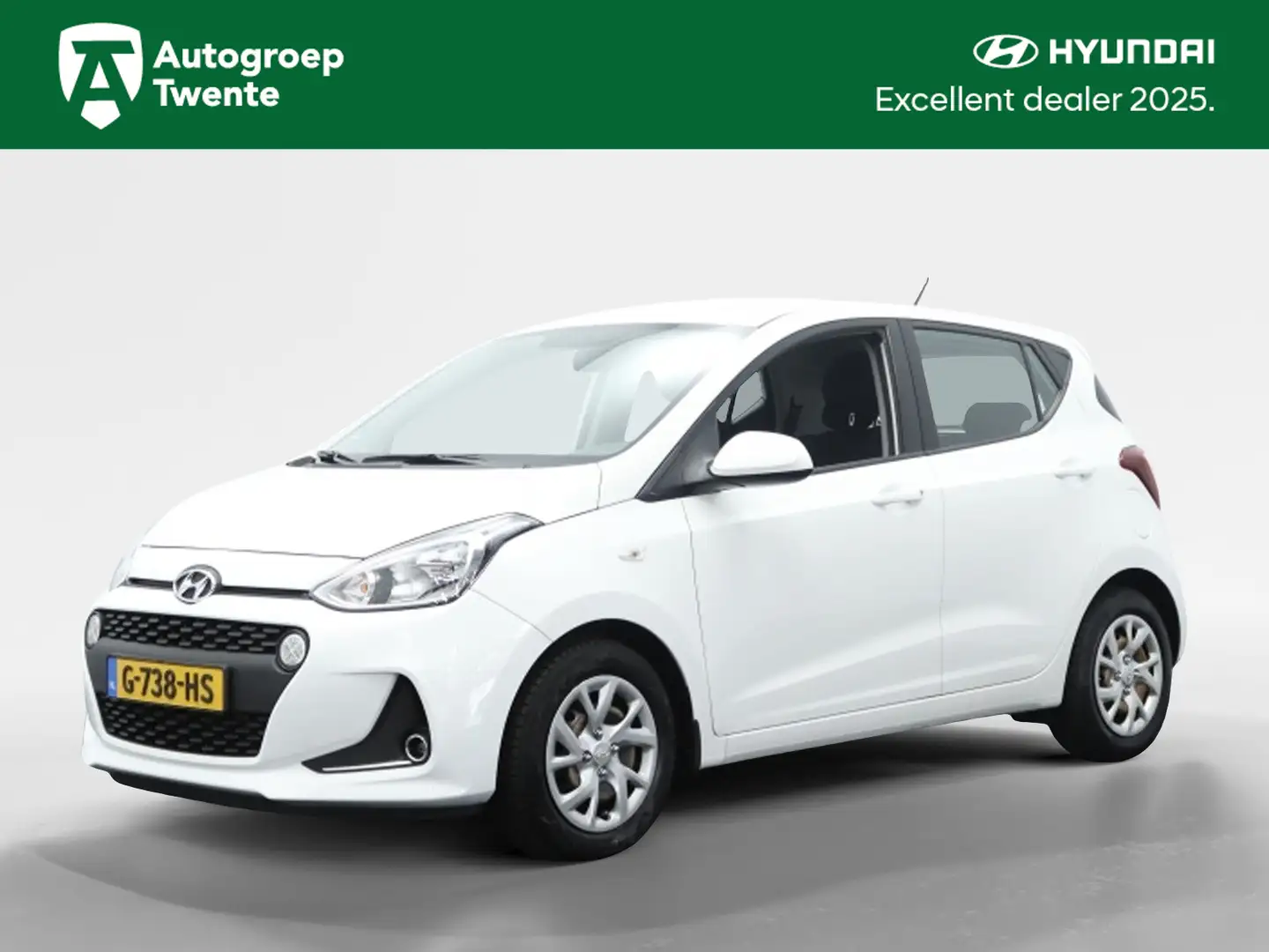 Hyundai i10 1.0i Comfort | All Season | Airco | Cruise control Blanc - 1