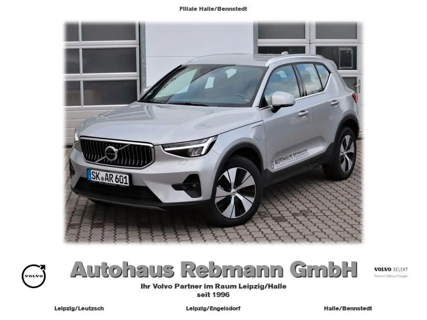 Volvo XC40 T5 Core Recharge Plug-In Hybrid SHZ*RFK Silber - 1