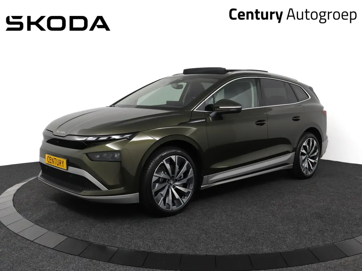 Skoda Enyaq Business Edition Elektromotor 210 kW / 286 PK SUV Groen - 1