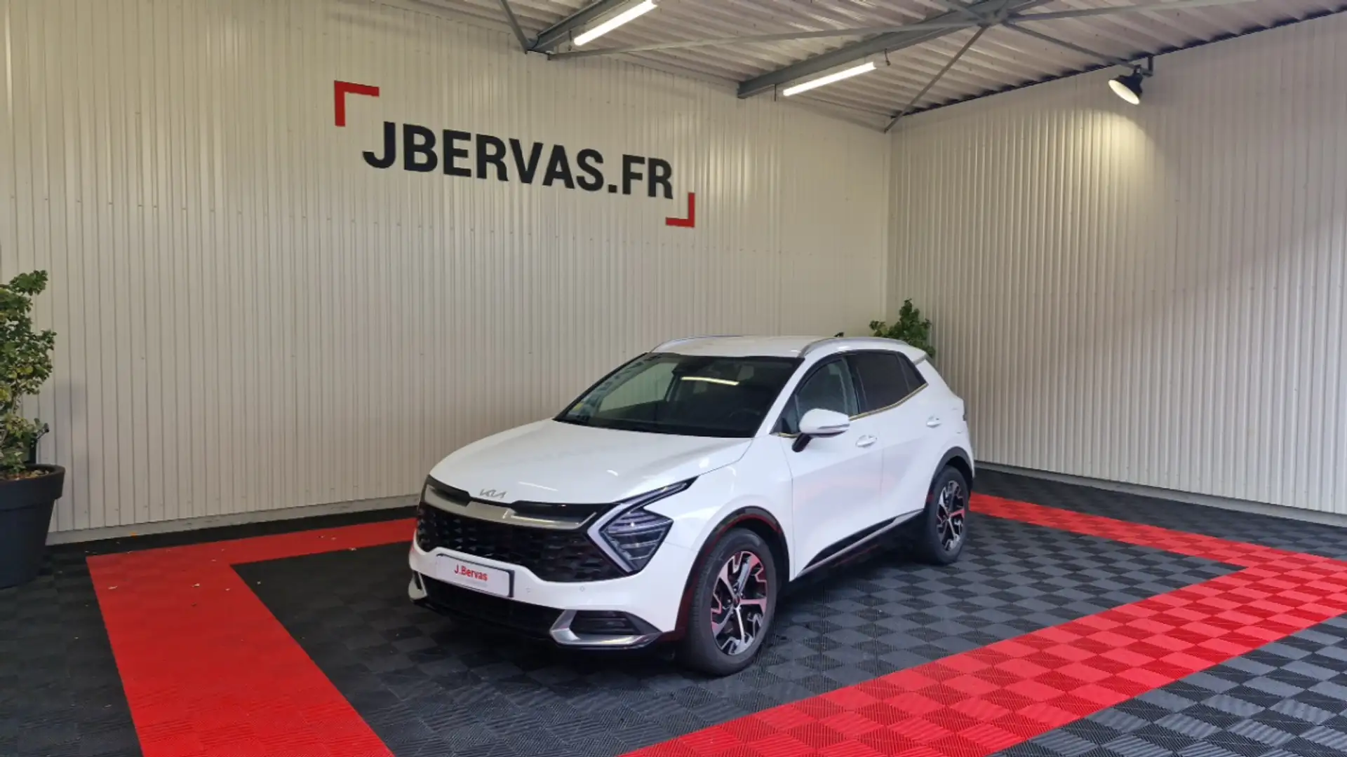 Kia Sportage 1.6 CRDI 136CH MHEV DCT7 4X2 DESIGN Blanc - 1