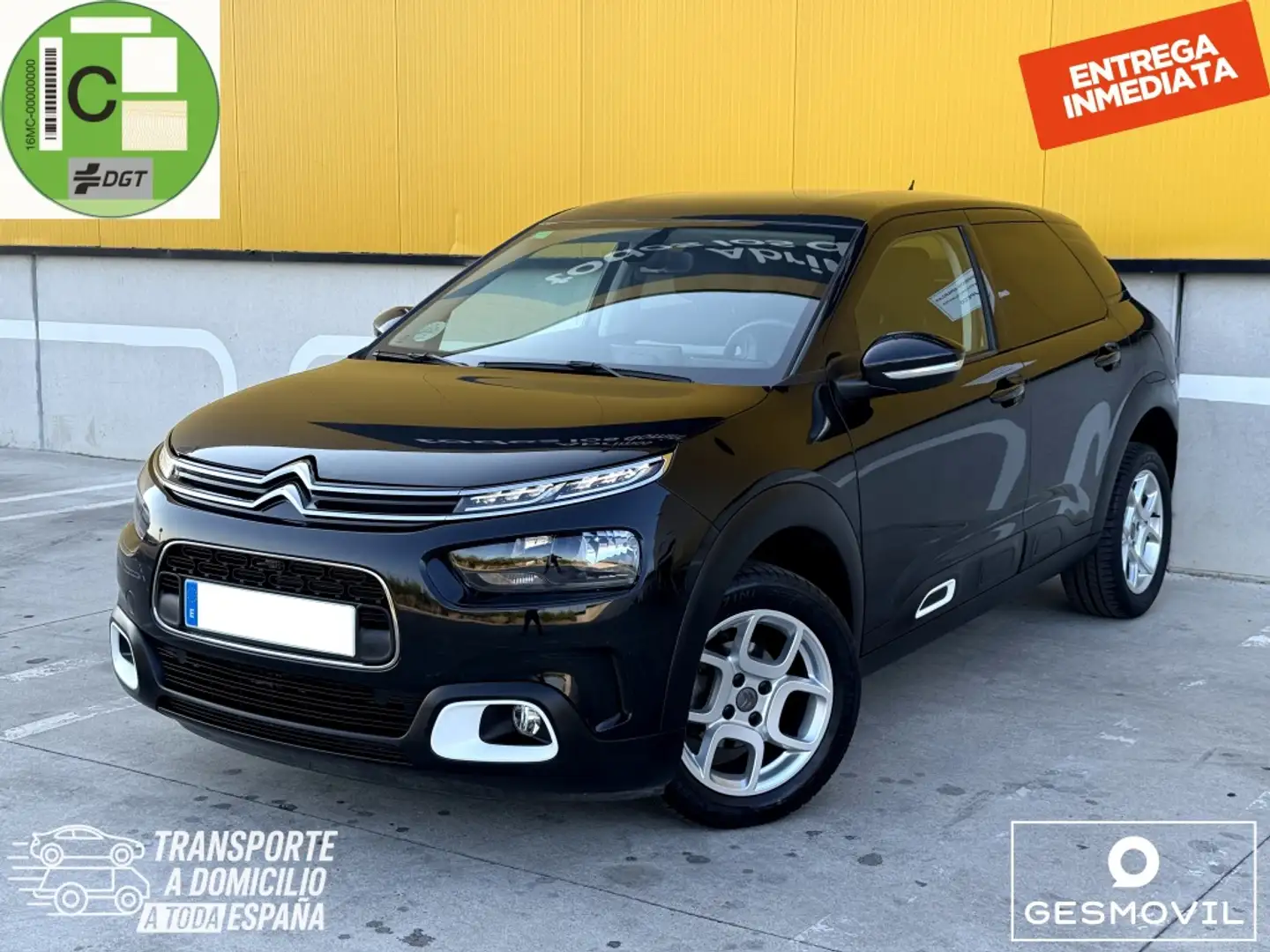 Citroen C4 Cactus 1.2 PureTech S&S Feel 110 Noir - 1