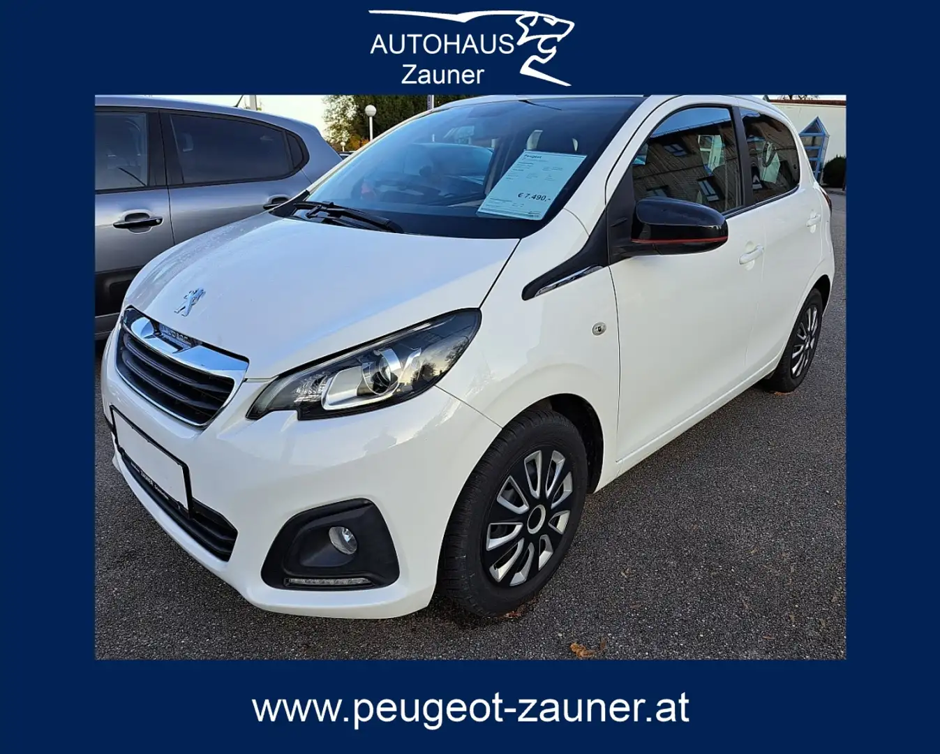 Peugeot 108 1,2 PureTech 82 Top! Active Blanc - 1