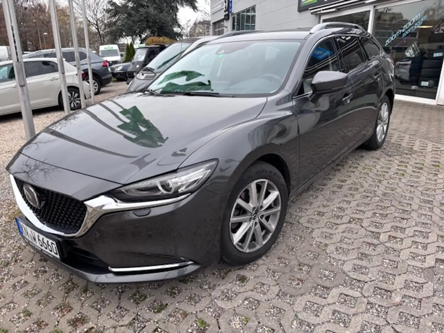 Mazda 6 2.0L SKYACTIV G 165 Excl. Kombi Automatik, Leder, Grau - 2