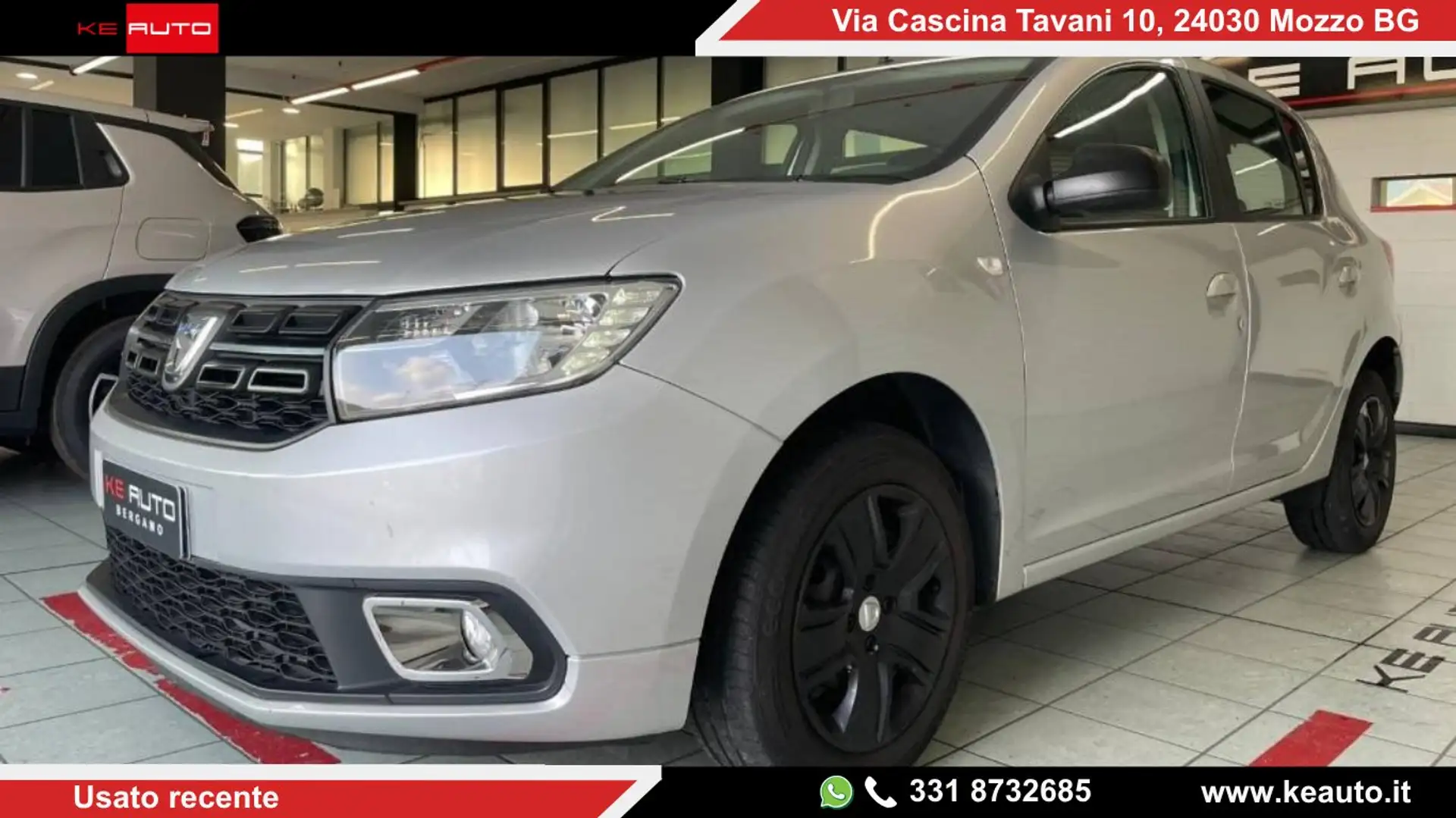 Dacia Sandero Sandero II 2017 0.9 tce Laureate s Argento - 1