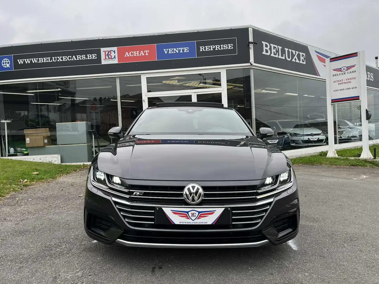 Volkswagen Arteon Arteon 2.0 TSI R-Line DSG *LED*T.O*ALCANTARA* Grijs - 2