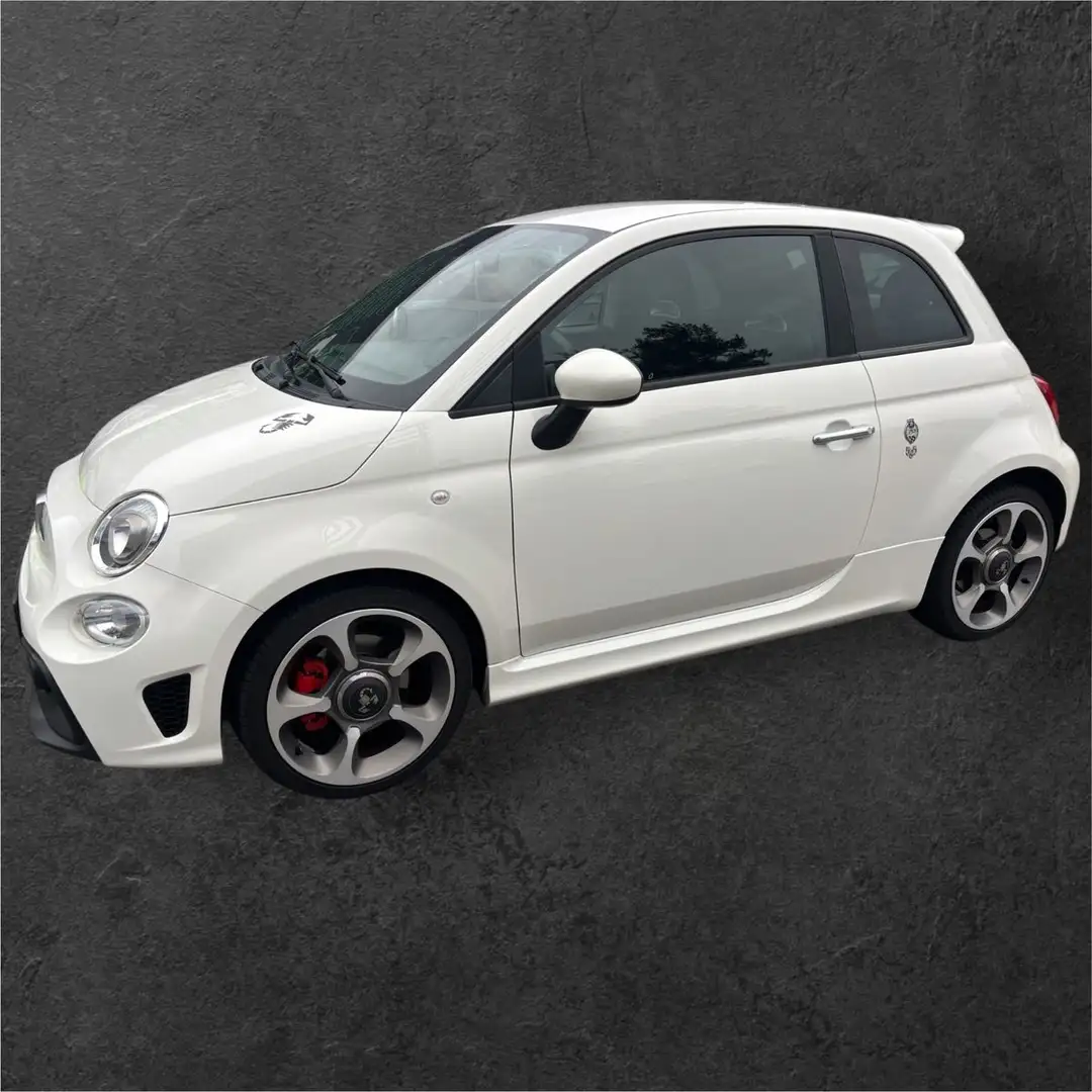 Abarth 500 595 Basis/Abarth/Klima/Radio/Top Zustand Weiß - 1