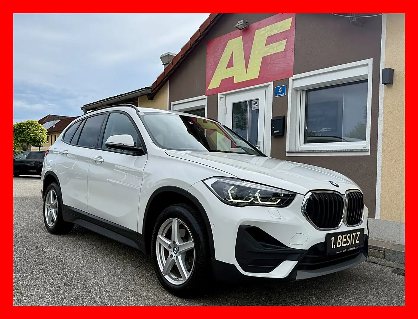 BMW X1 sDrive18d Aut. | AHK | LED | CAM | NAVI Weiß - 1
