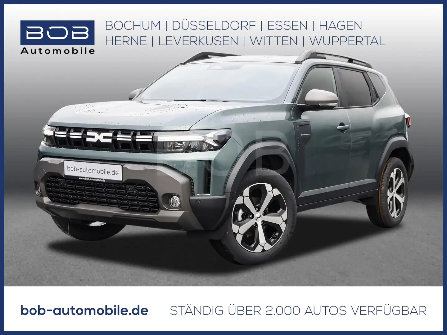 Dacia Duster Journey TCe 130 8-fach bereift Grün - 1