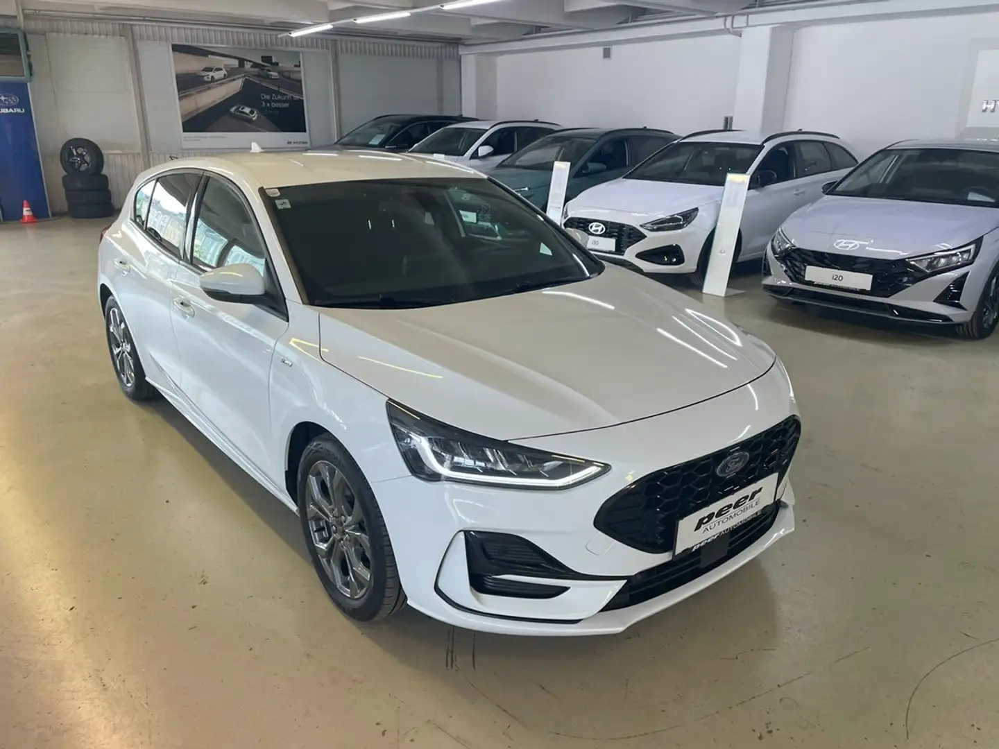 Ford Focus Focus ST-Line Style 1.0 EcoBoost 125 PS Schalter Blanc - 2