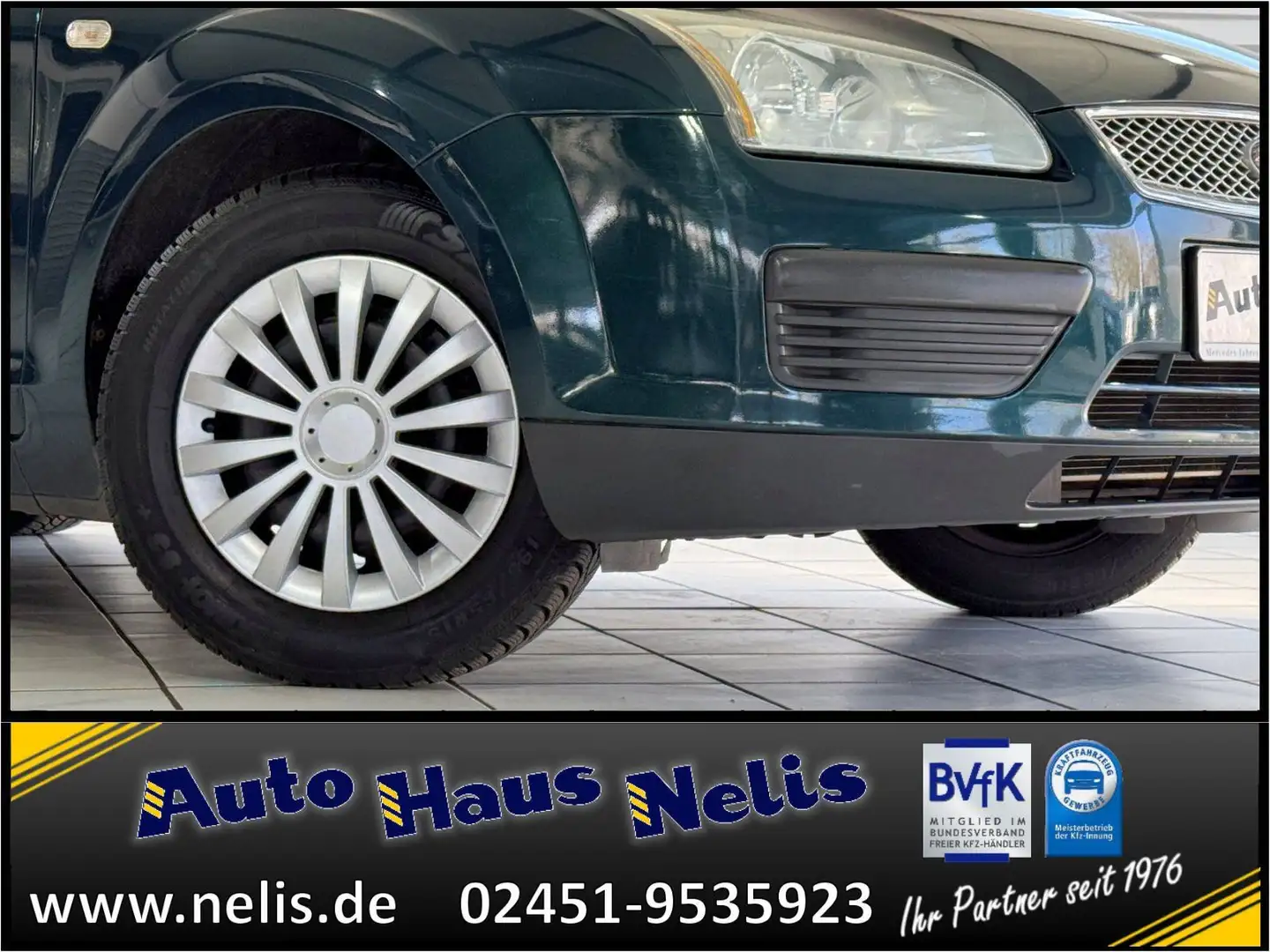 Ford Focus 1,6 Turnier Trend RadioCD Klimaanlage heiz Зелёный - 2