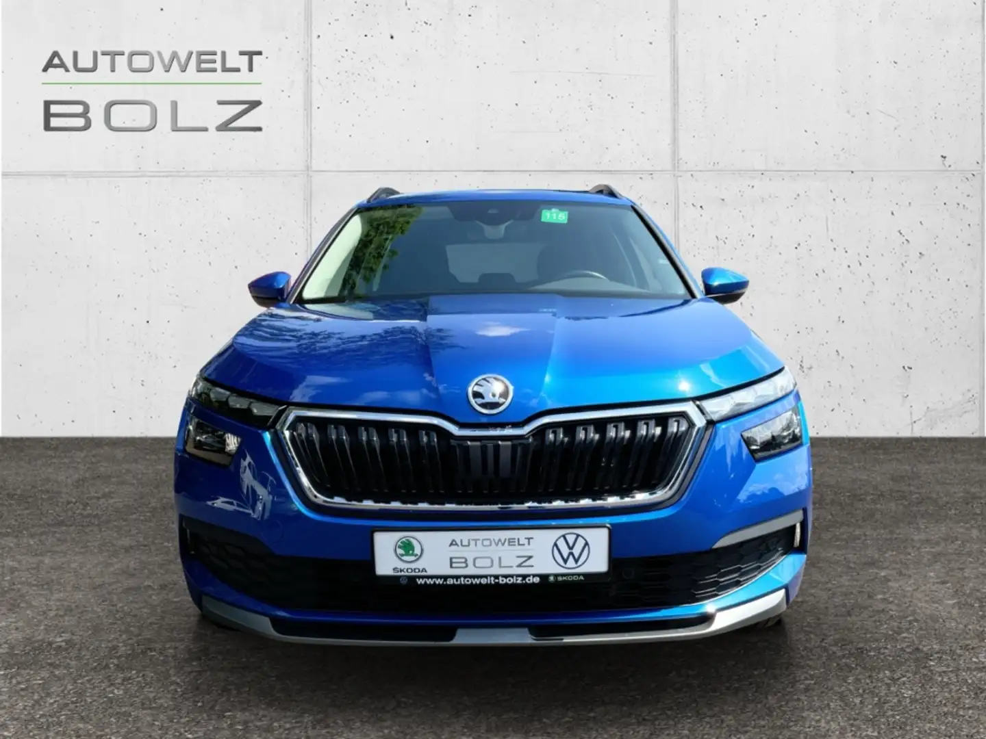 Skoda Kamiq Drive 125 1.5 TSI AHK Navi DigiCockpit LED PDC v+h Blau - 2