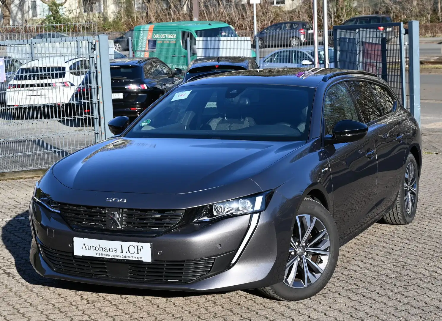 Peugeot 508 SW Hybrid 225 Allure Pack Leder Navi Cam 1Hd Grau - 1