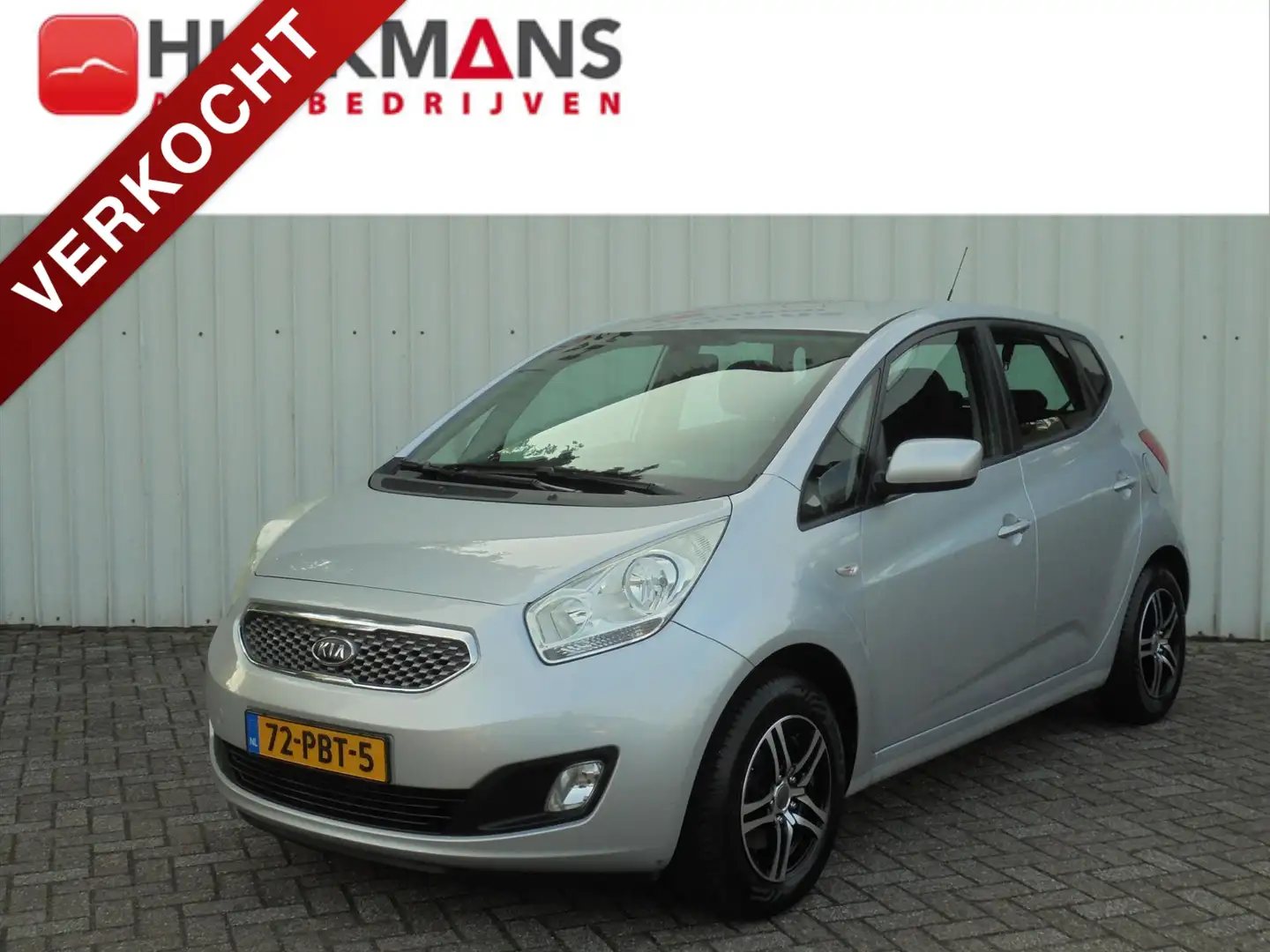 Kia Venga 1.4i 90PK HOGE INSTAP NAVIGATIE TREKHAAK Grijs - 1