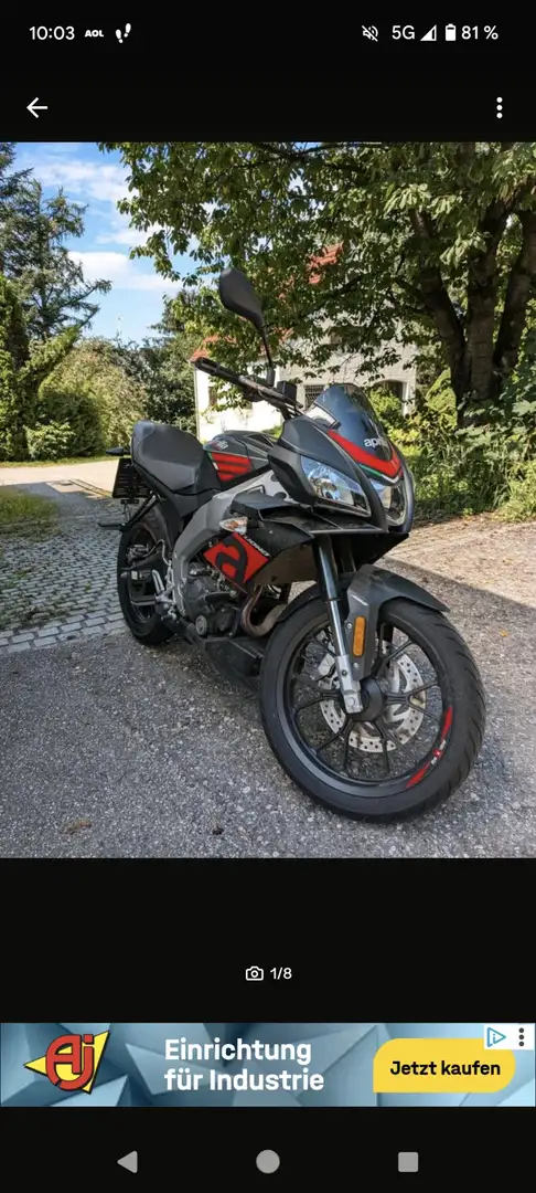Aprilia Tuono Roşu - 1