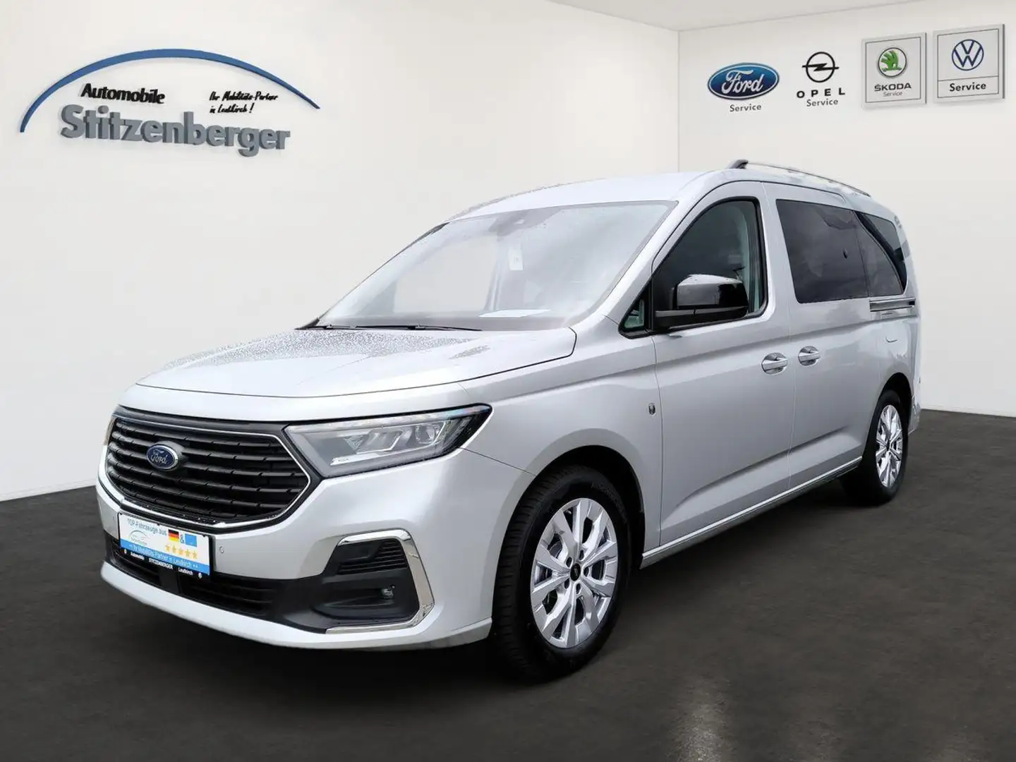 Ford Grand Tourneo Connect Titanium 1.5*ACC*Navi*LED Argent - 1