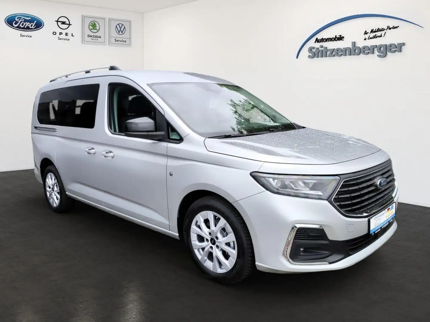 Ford Grand Tourneo Connect Titanium 1.5*ACC*Navi*LED Argent - 2