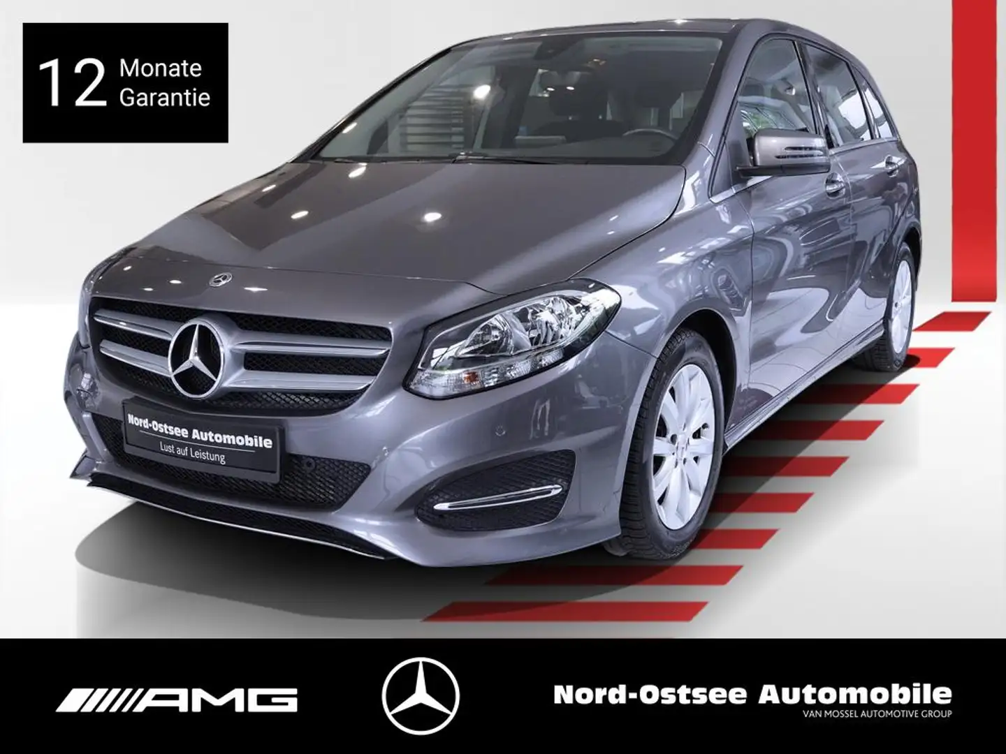Mercedes-Benz B 180 STYLE  NAVI LED SITZHZG TEMPOMAT Gri - 1