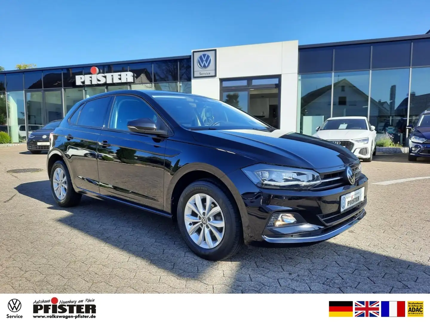 Volkswagen Polo Highline LED ACC Navi Sitzheizung Blindspot Klima Schwarz - 1