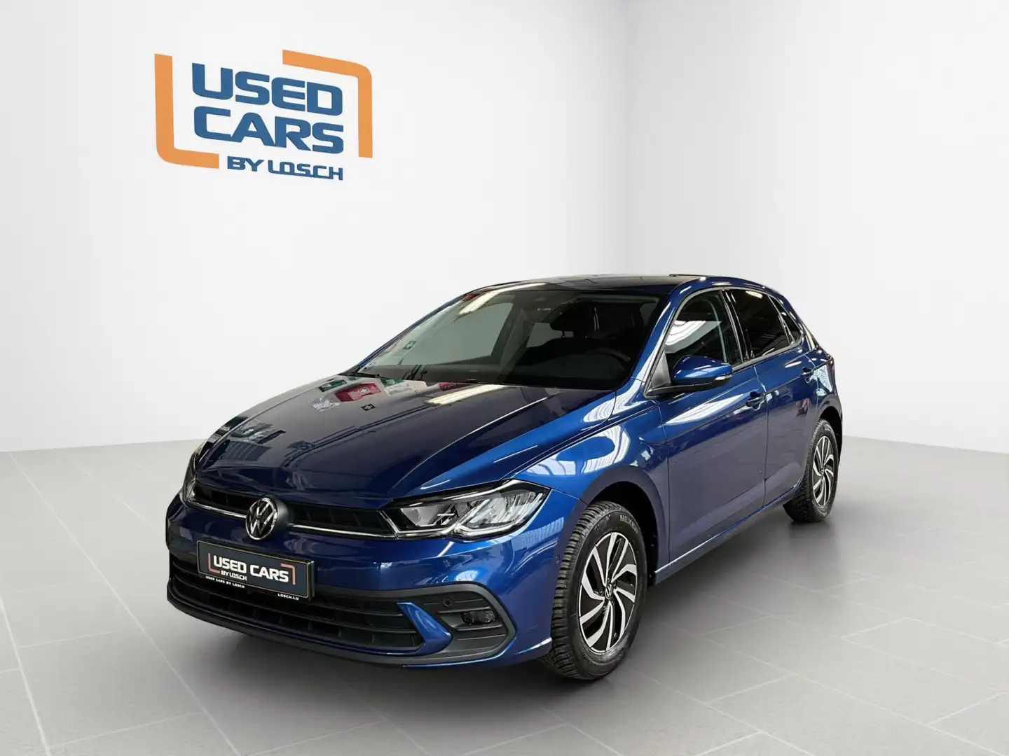 Volkswagen Polo Life+BVM+LED+Digi+ Bleu - 1