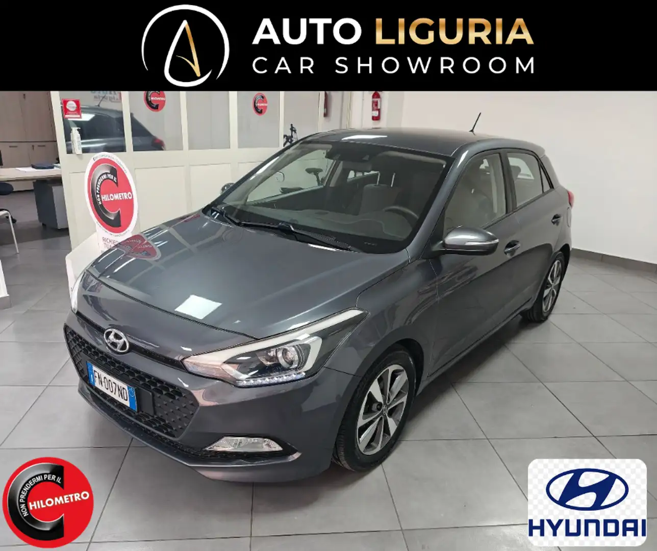 Hyundai i20 1.2 5 porte Econext Go! GPL DI SERIE Grigio - 1