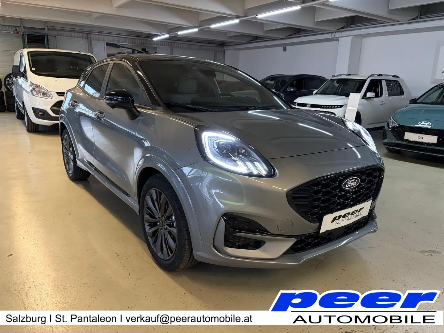 Ford Puma Puma Sound Edition 1,0L Eboost Hybrid 125PS A FWD Grau - 1