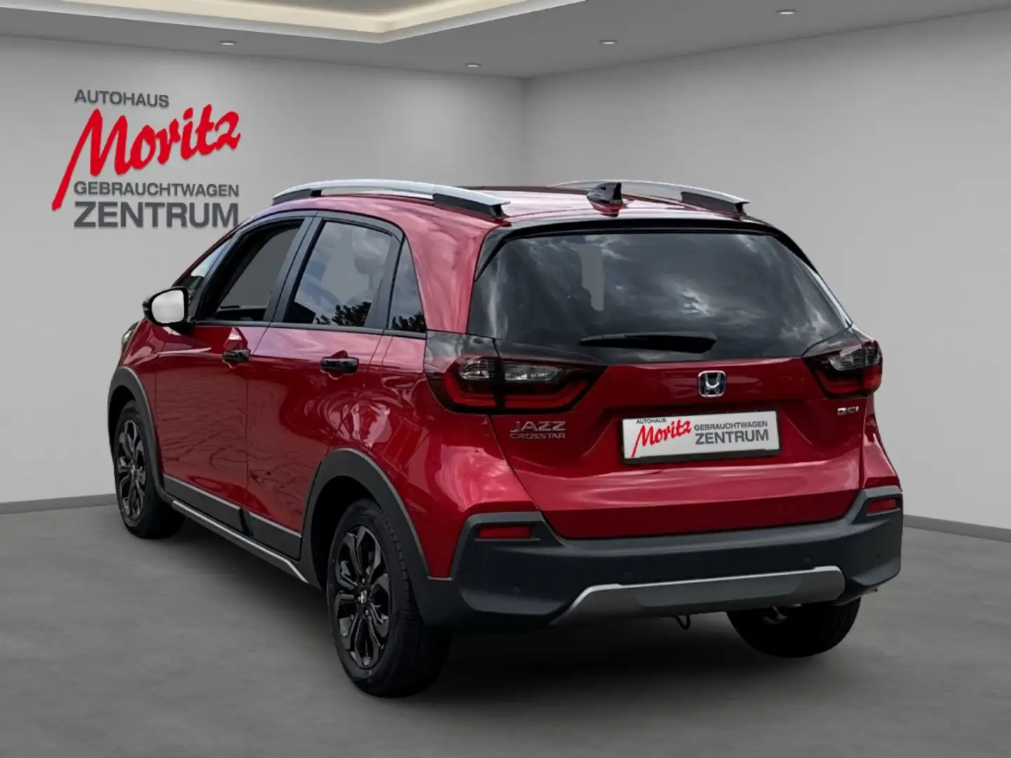Honda Jazz Hybrid 1.5 e:HEV Crosstar Advance Rückfahrkamera E Rot - 2