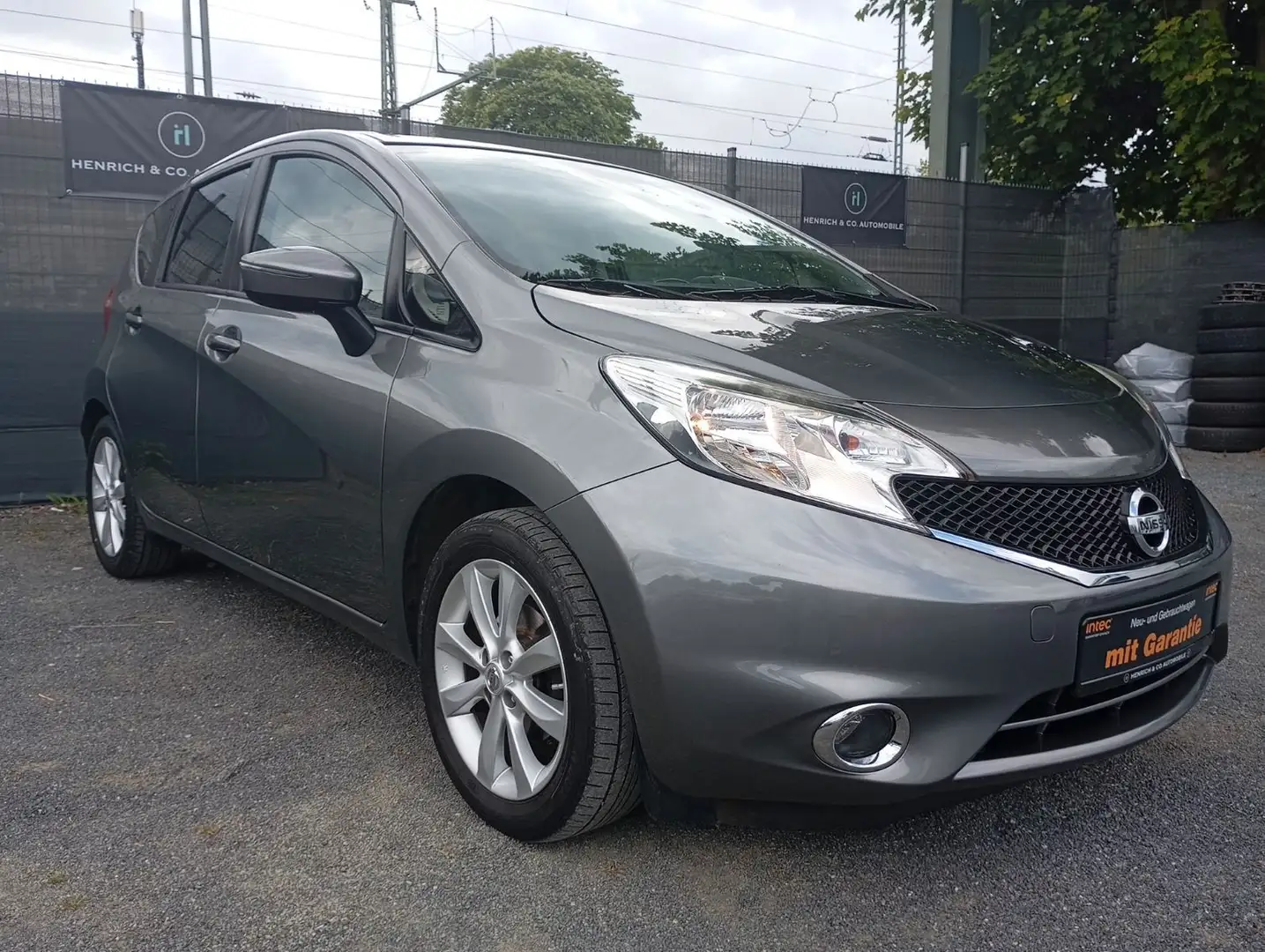 Nissan Note Acenta Plus Navi/Klima/Keyless/Garantie Grau - 1