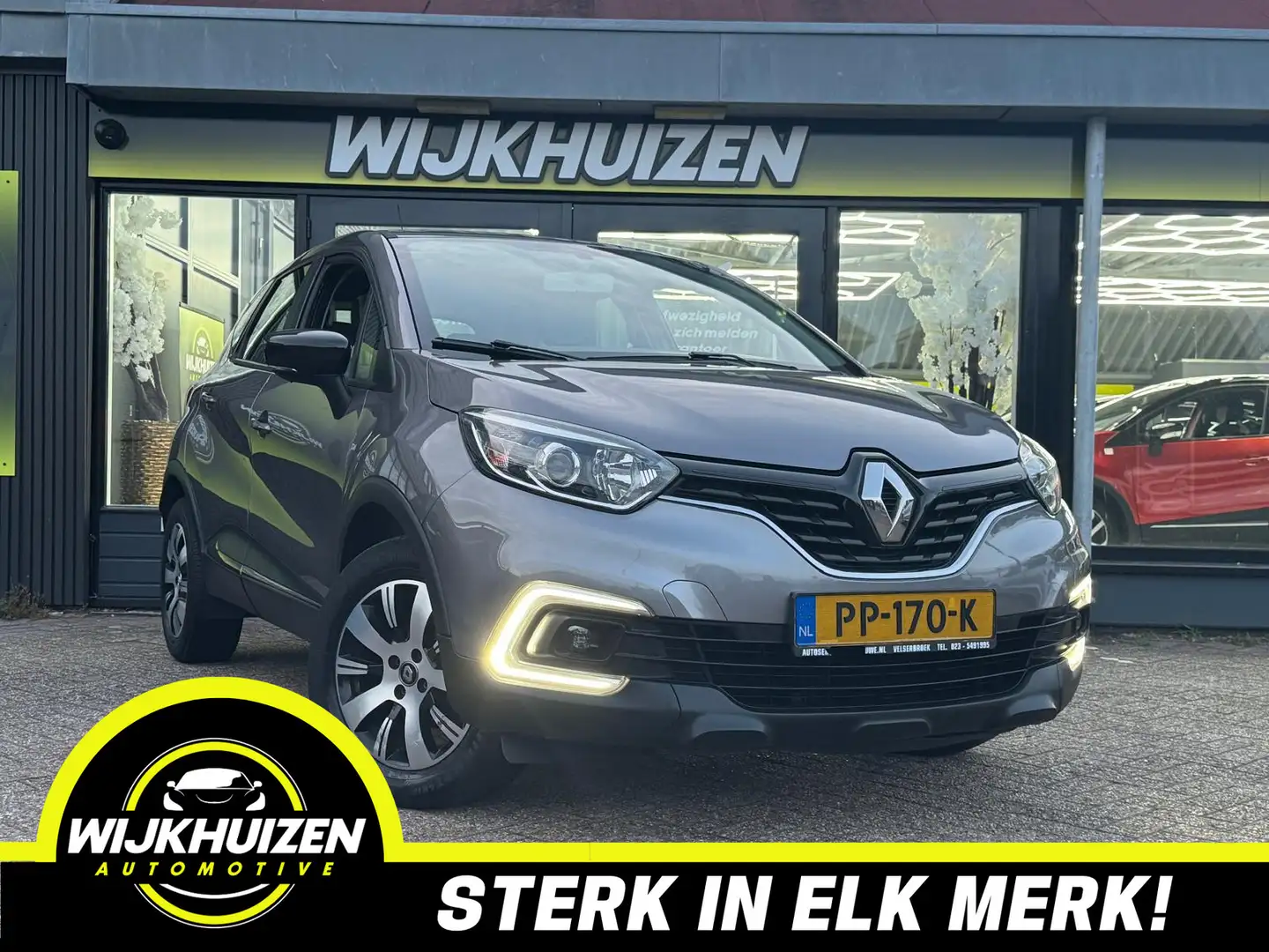 Renault Captur 0.9 TCe Zen met Airco !!! Navigatie !!! Cruise !!! Grijs - 1