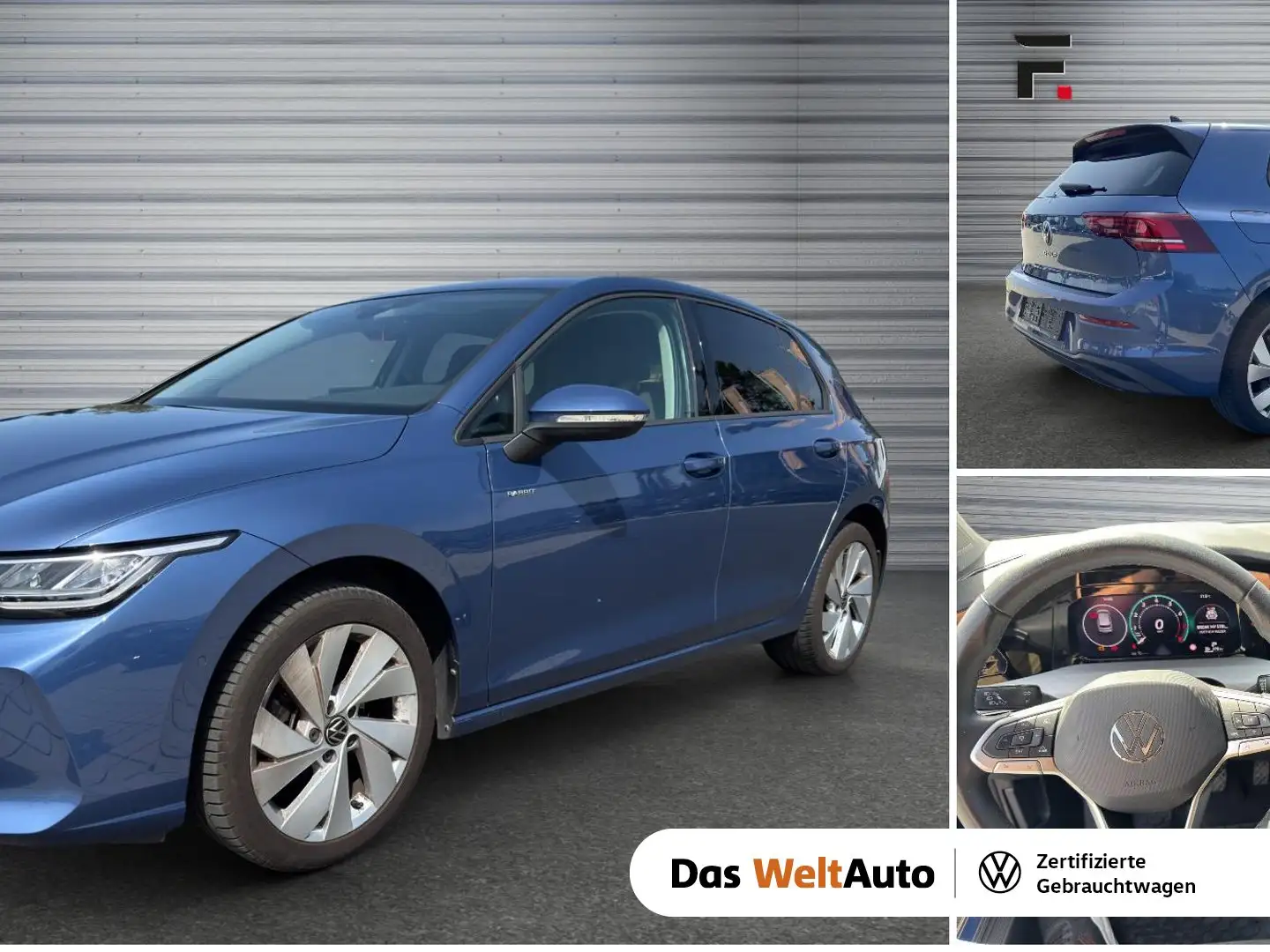 Volkswagen Golf Rabbit TSI Blau - 1