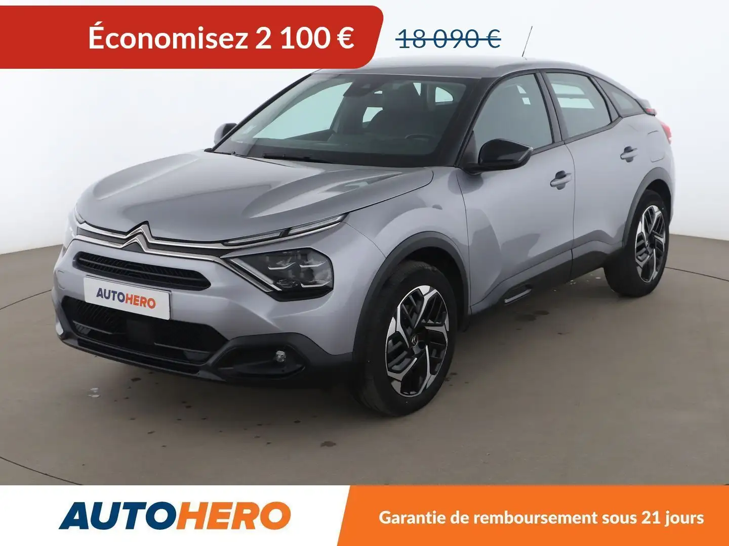 Citroen C4 1.2 PureTech Feel Pack EAT8 Gris - 1