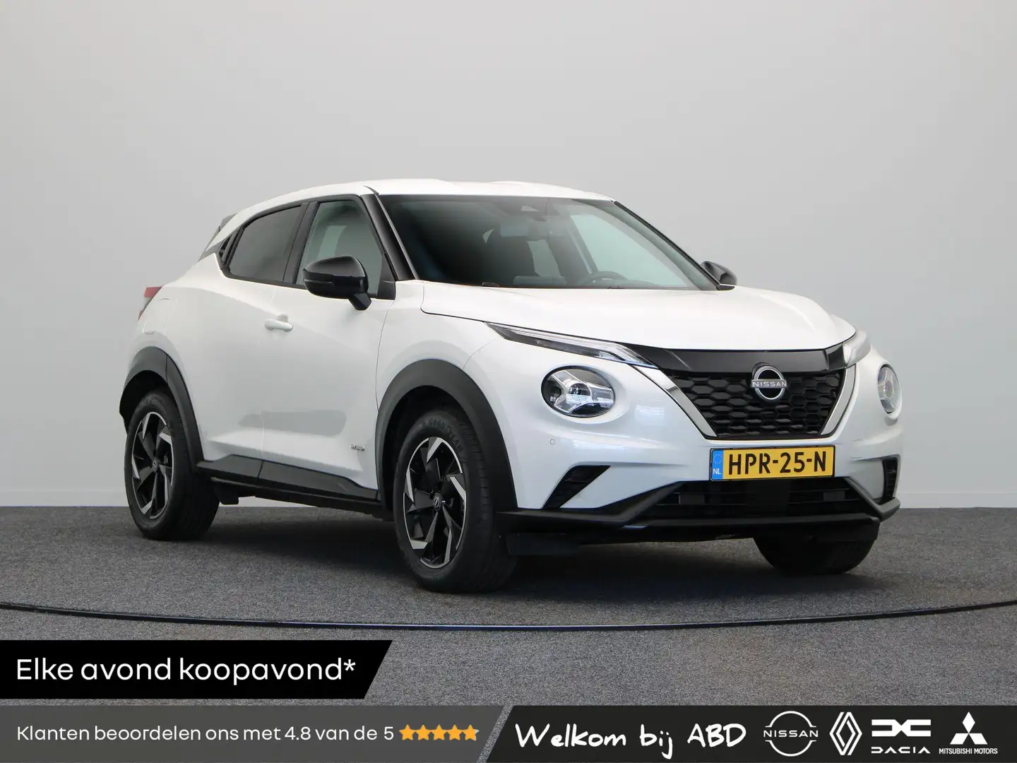 Nissan Juke 1.6 Hybrid N-Connecta | Apple Carplay/Android Auto Blanc - 1