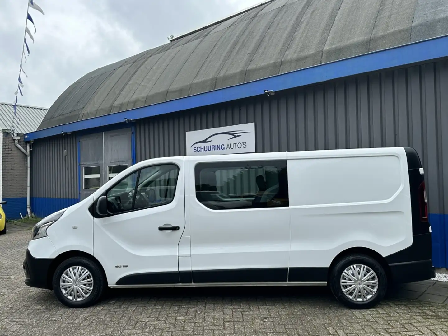 Renault Trafic 1.6 dCi T29L2H1 Dubbele Cabine, navi/pdc Blanco - 2