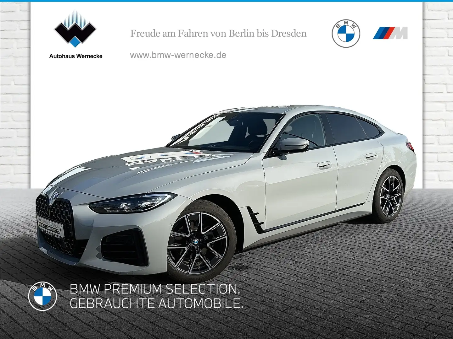BMW 420 i Gran Coupé M Sportpaket HiFi DAB Klimaaut. Gris - 1