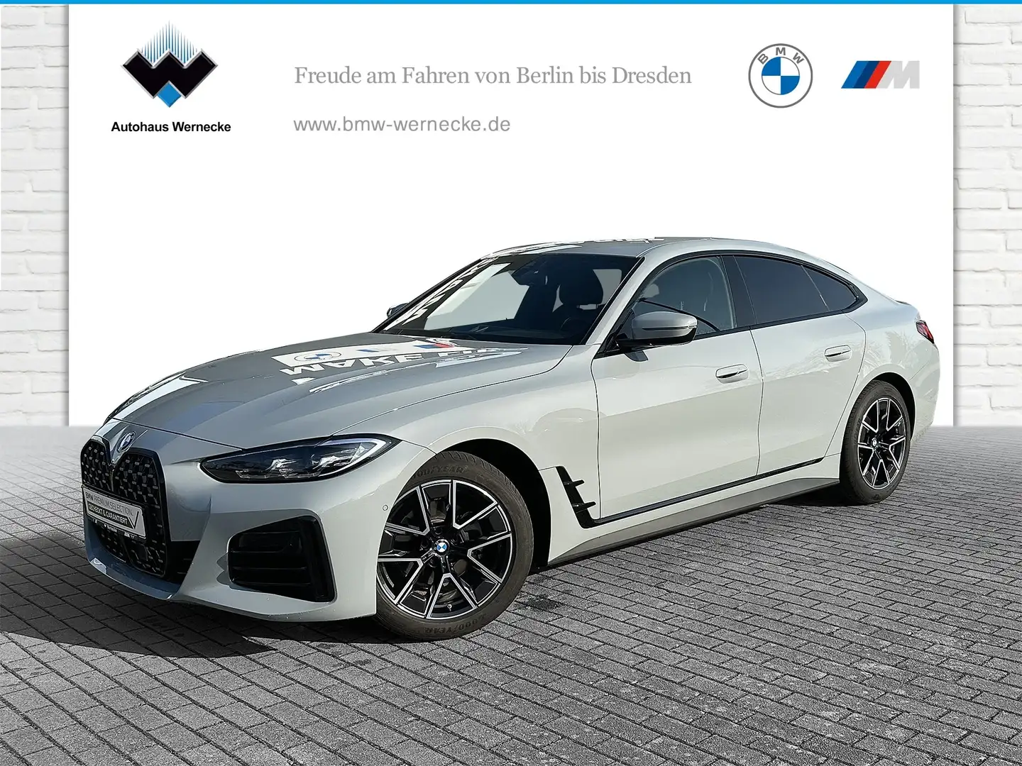 BMW 420 i Gran Coupé M Sportpaket HiFi DAB Klimaaut. Grau - 1