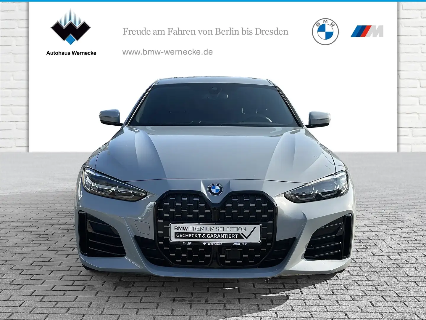 BMW 420 i Gran Coupé M Sportpaket HiFi DAB Klimaaut. Grau - 2