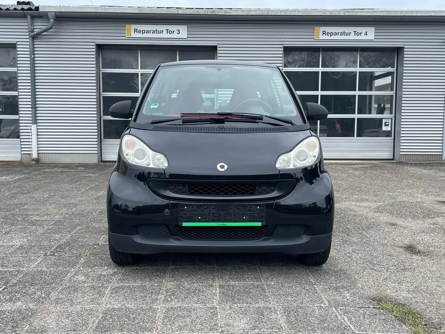 smart forTwo MHD, TÜV NEU, SHZ, KLIMA, 8xALU, PANORAMDACH Schwarz - 2
