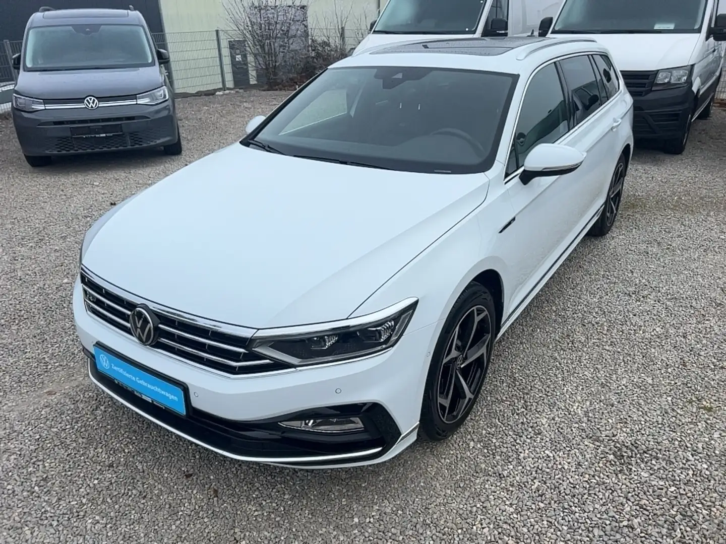 Volkswagen Passat Variant R-Line TDi 4M Panorama-Schiebedach Weiß - 2