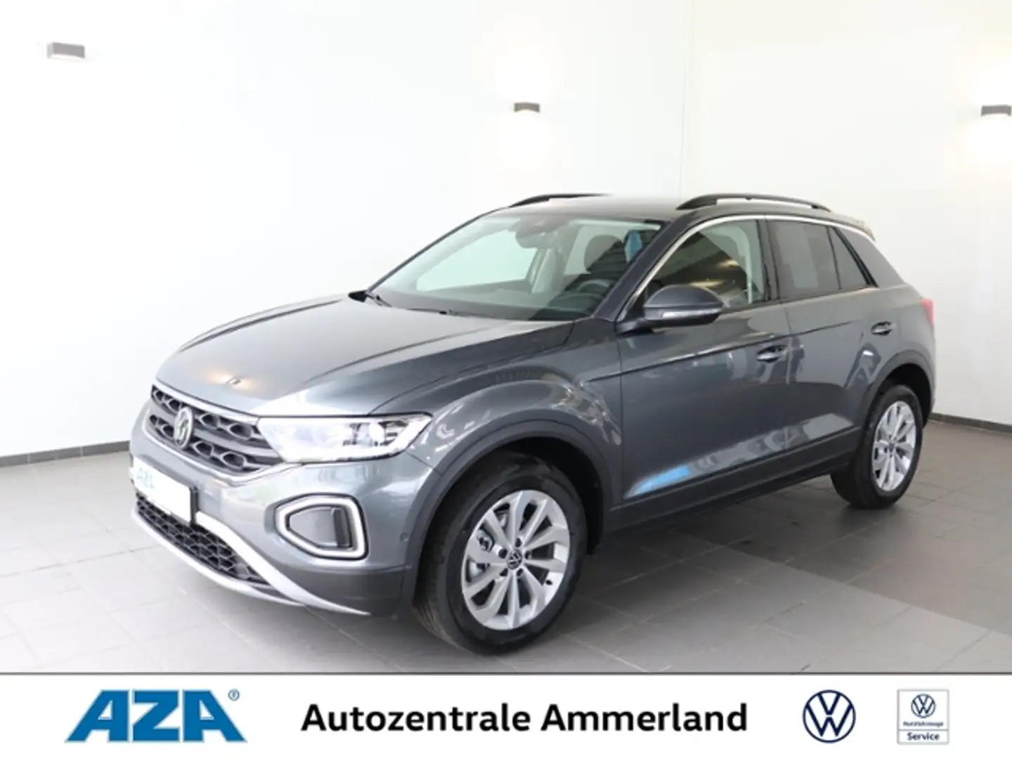 Volkswagen T-Roc Life 1.0 TSI*Multil*SIH*EPH*Radio R2D*AppConn*ACC Grijs - 1