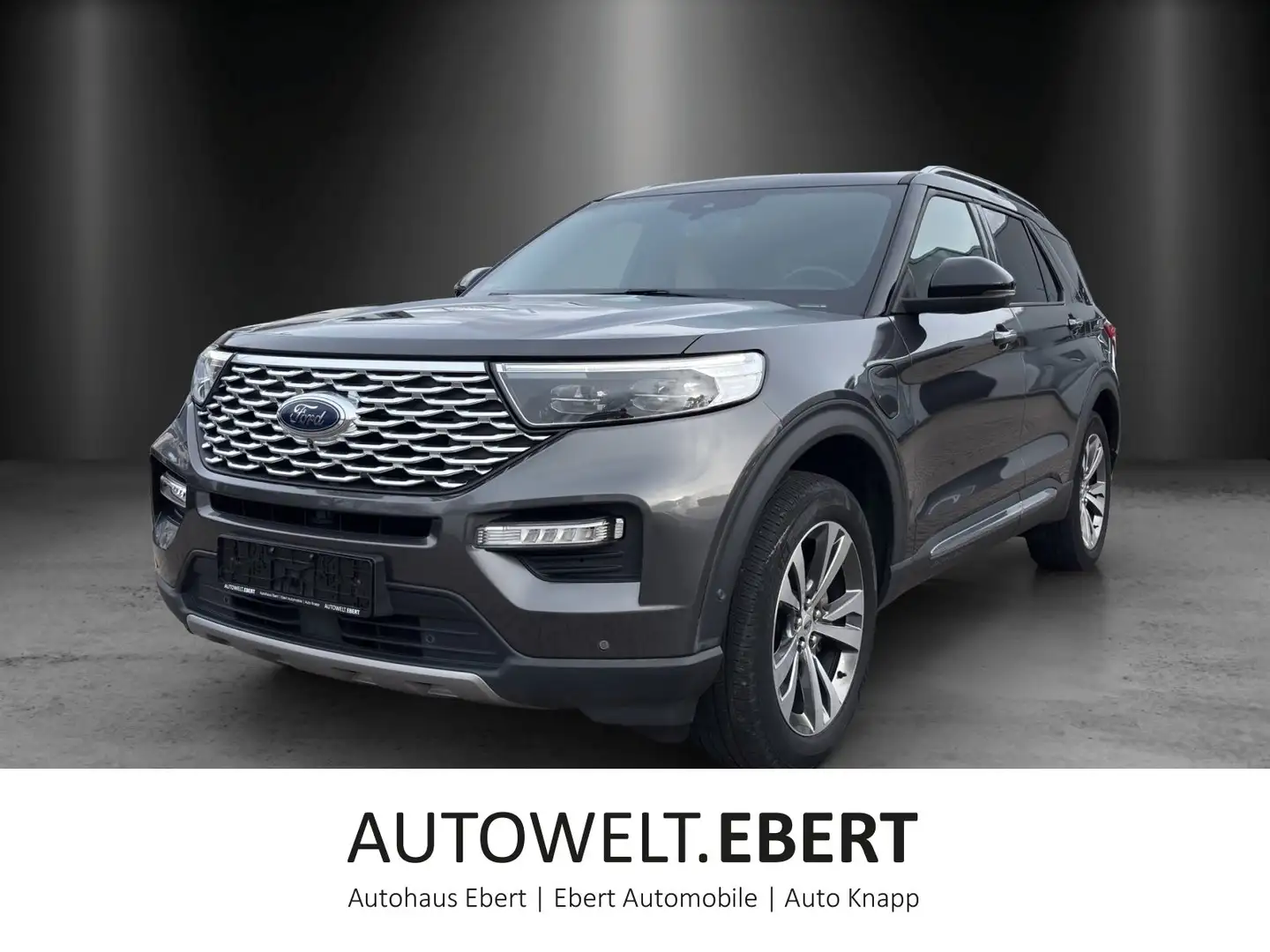 Ford Explorer 3.0 EcoBoost Plug-in-Hybrid Platinium Grau - 1